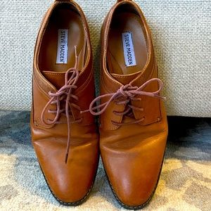 Steve Madden Leather Dress Shoes Mens size 9
